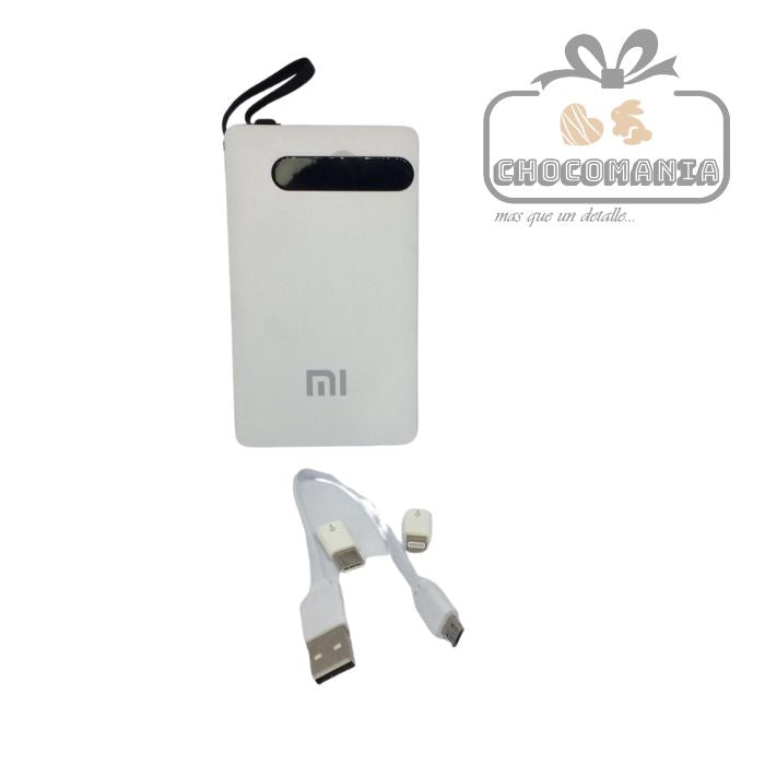POWER BANK 5000mAh BLANCO D-101
