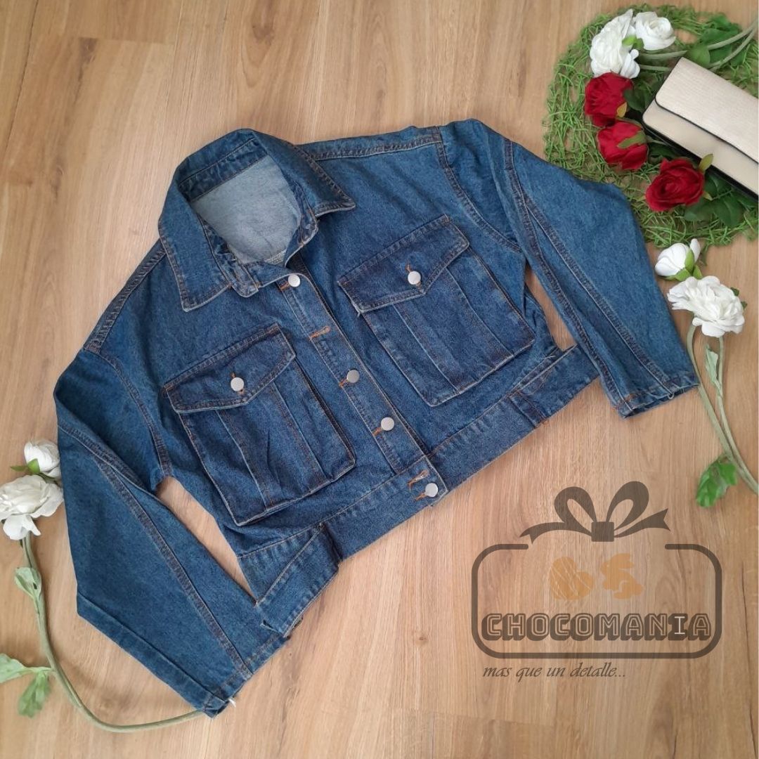 CHAQUETA JEAN TALLA M/L - CHOCOMANIA