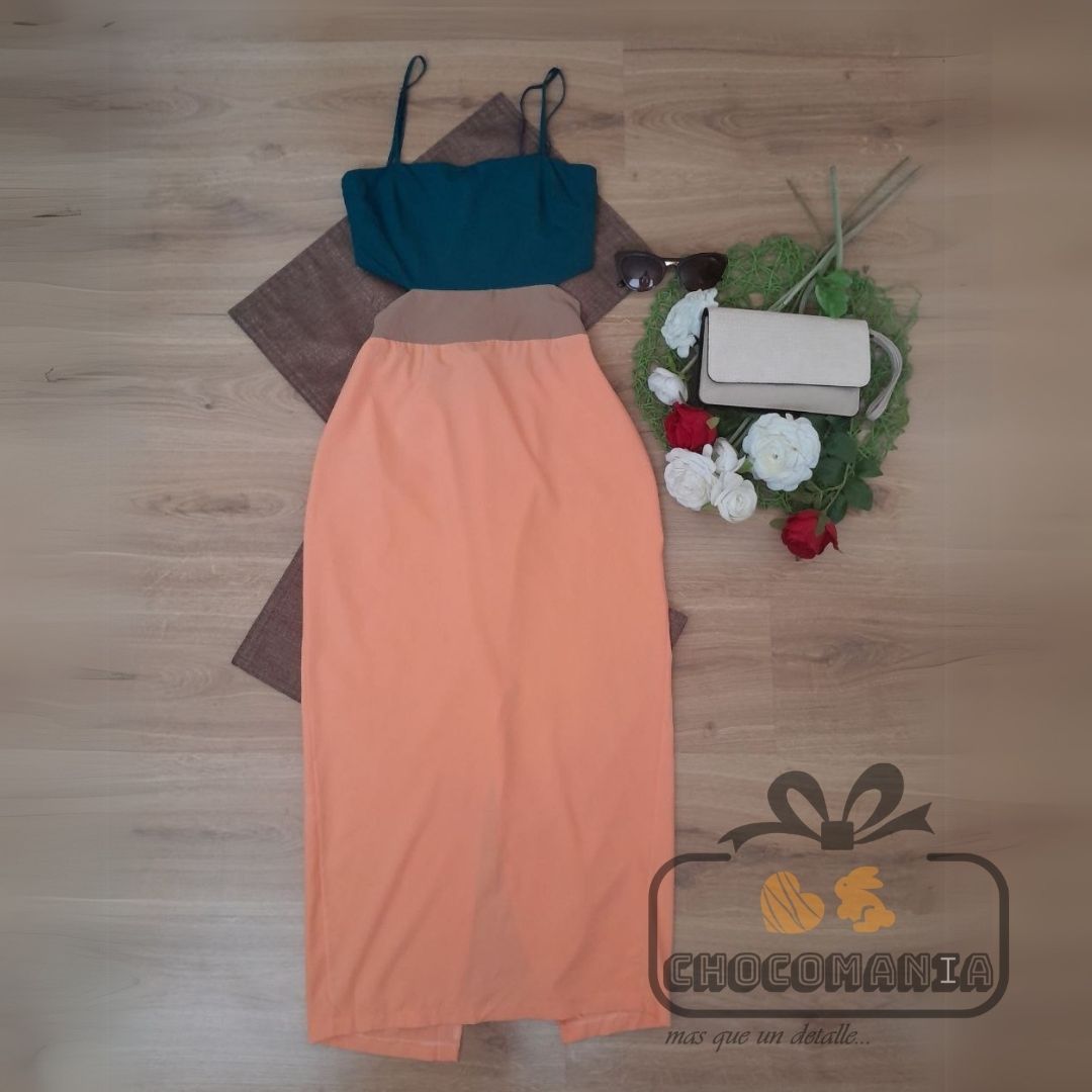VESTIDO DE 3 COLORES XS/S 👗