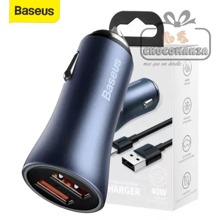 BASEUS CCJDZ-C CAR CHARGER FAST CHARGING