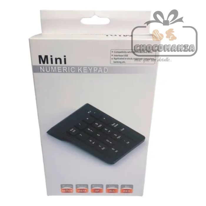 MINI TECLADO NUMERICO USB PORTATIL PARA LAPTOP