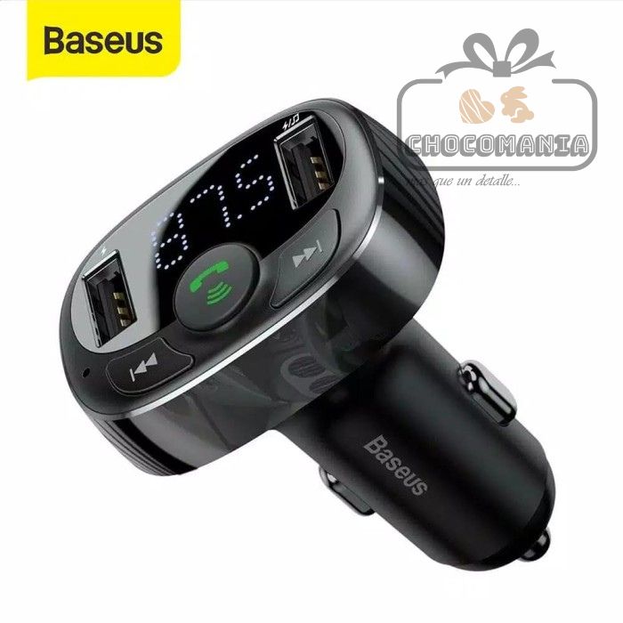 BASEUS TRANSMISOR FM / MP3 / TF CARD PARA AUTO CCTM-01