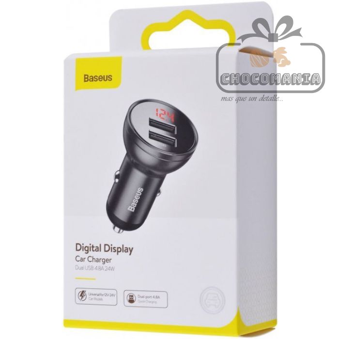 BASEUS CCBX-0G CAR CHARGER FAST CHARGE 24W