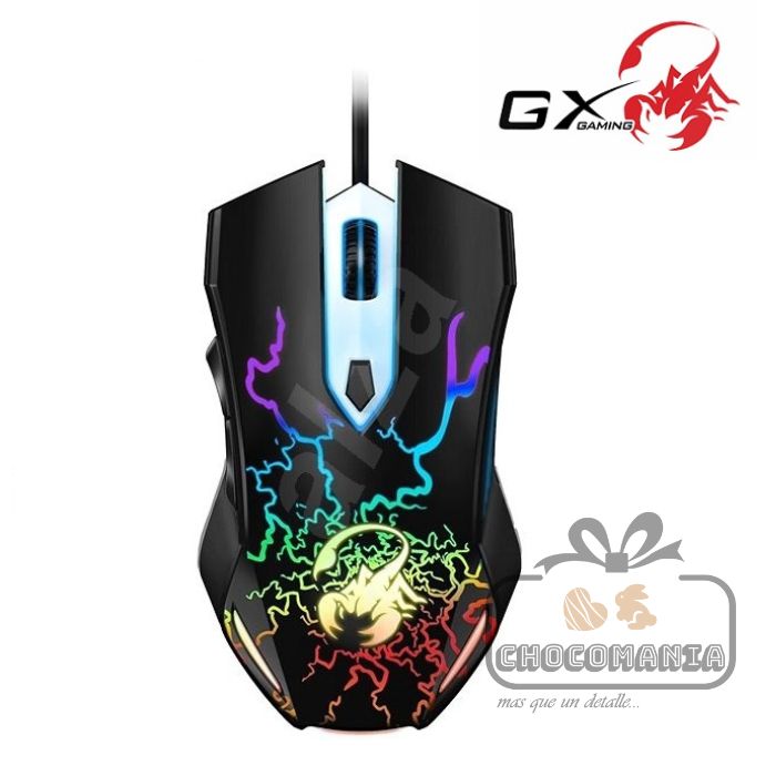 MOUSE GAMER SCORPION SPEAR 6 BOTONES RGB ALAMBRICO