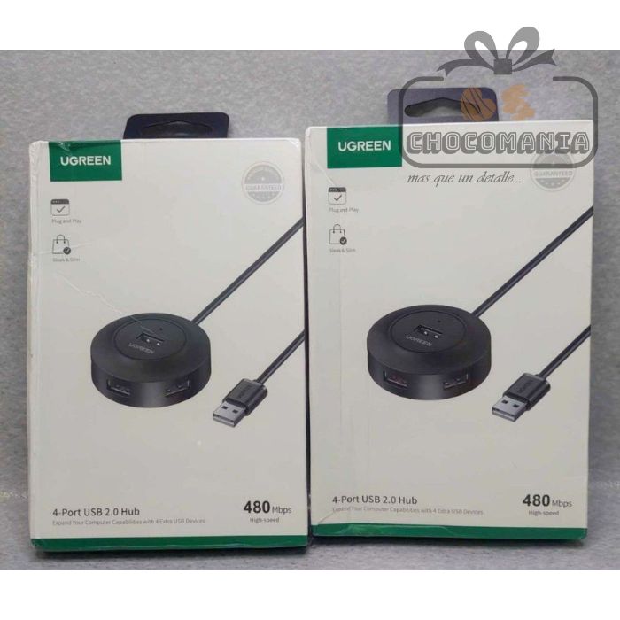 HUB UGREEN 4 PUERTOS USB 2.0