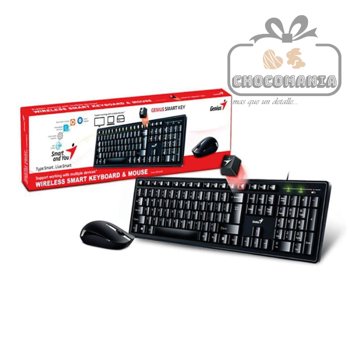 COMBO GENIUS TECLADO Y MOUSE KM-2800