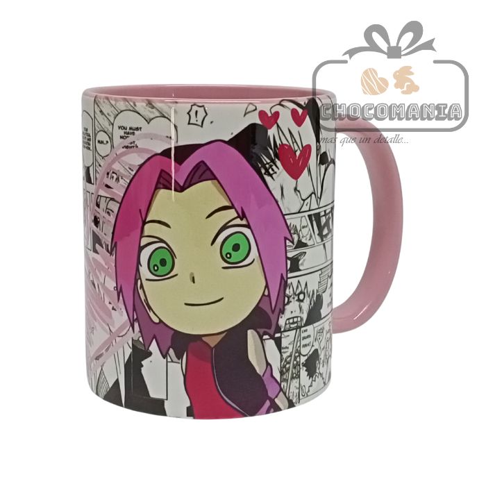 SUBLIMATED SAZUKE AND SAKURA CERAMIC MUG