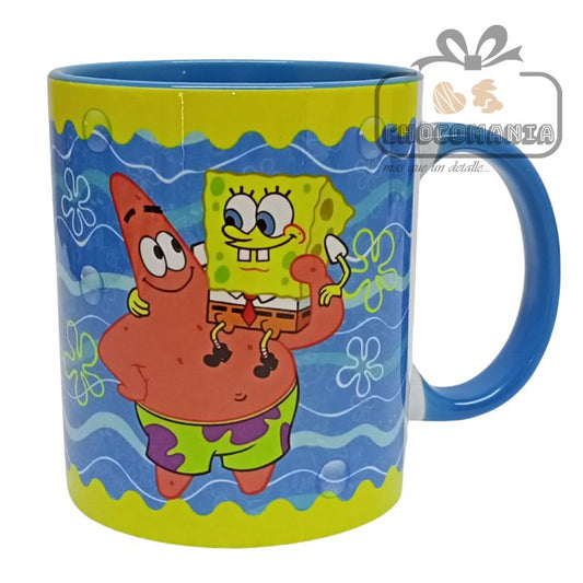 TAZA DE CERAMICA BOB ESPONJA SUBLIMADA