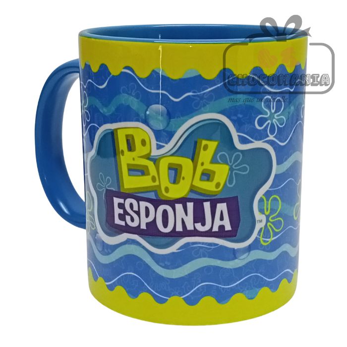 TAZA DE CERAMICA BOB ESPONJA SUBLIMADA