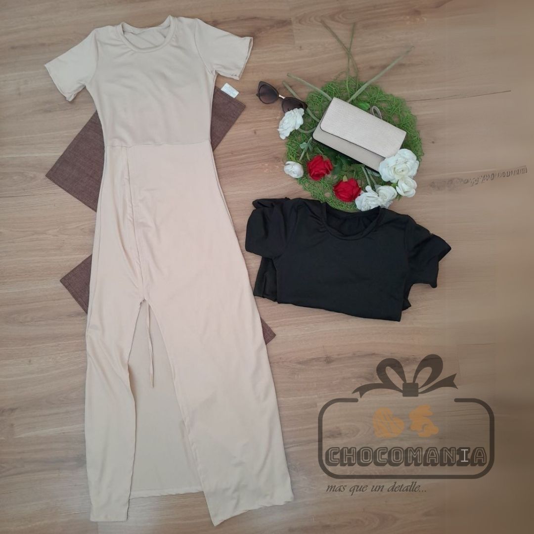 0.8 VESTIDO ESTILO SUPLEX TALLA UNICA HASTA UNA S