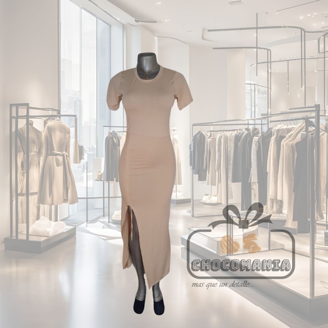0.8 VESTIDO ESTILO SUPLEX TALLA UNICA HASTA UNA M