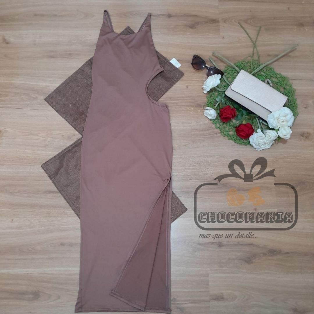 0.9 VESTIDO ESTILO SUPLEX TALLA UNICA HASTA UNA M