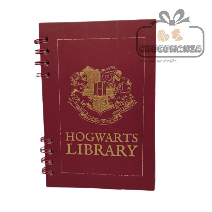 LIBRETA DE HARRY POTTER HOGWARTS