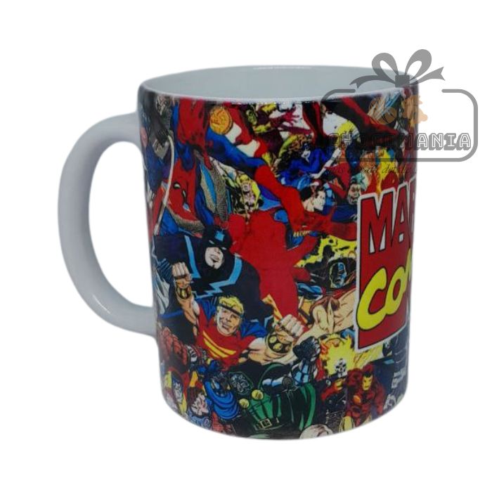 TAZA DE CERAMICA MARVEL COMICS SUBLIMADA