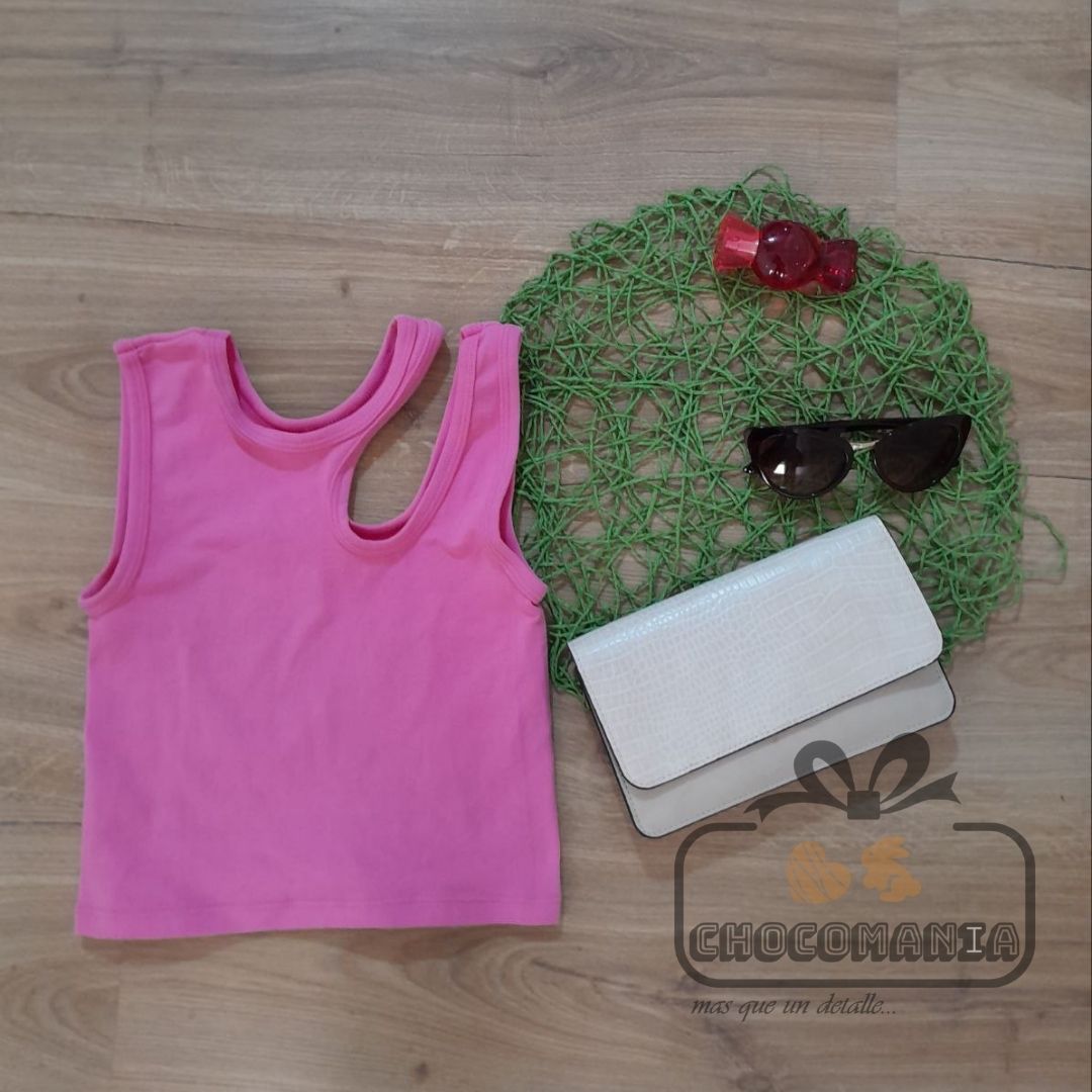 HALF MOON LYCRA TOP ONE SIZE UP TO A L