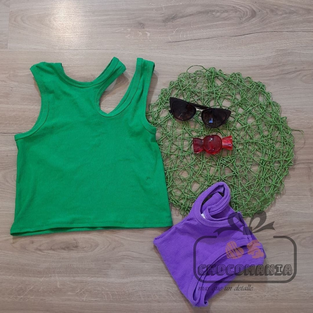 POLYESTER RIP MEDIUM TOP ONE SIZE UP TO M