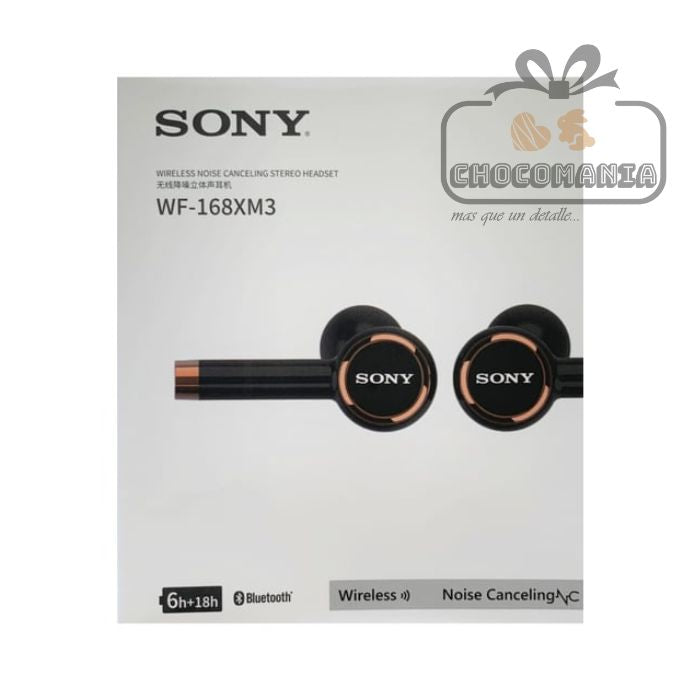 SONY WF-168XM3 BLUETOOTH HEADPHONES BLACK