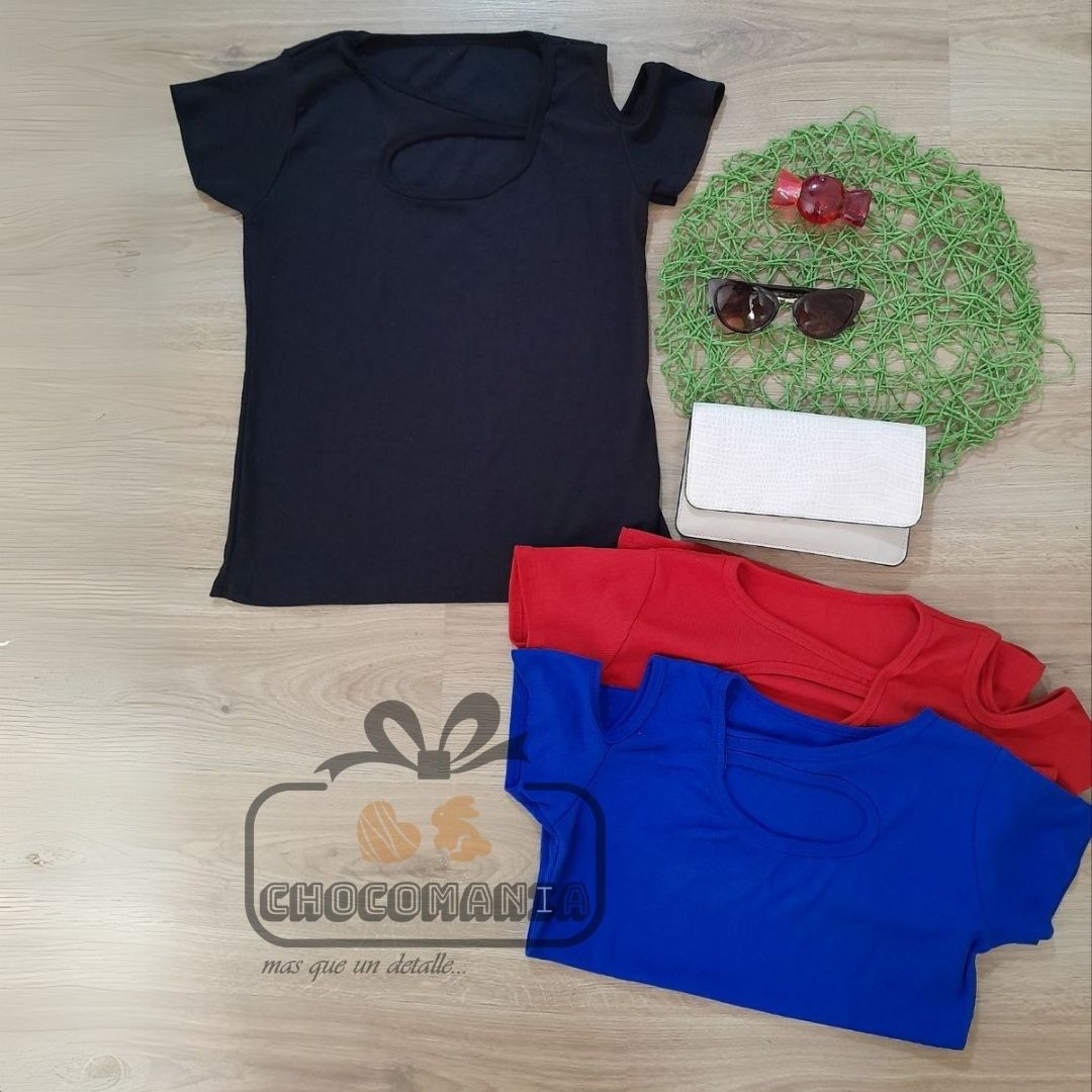 CAMISETA GOTA TALLA UNICA HASTA UNA L