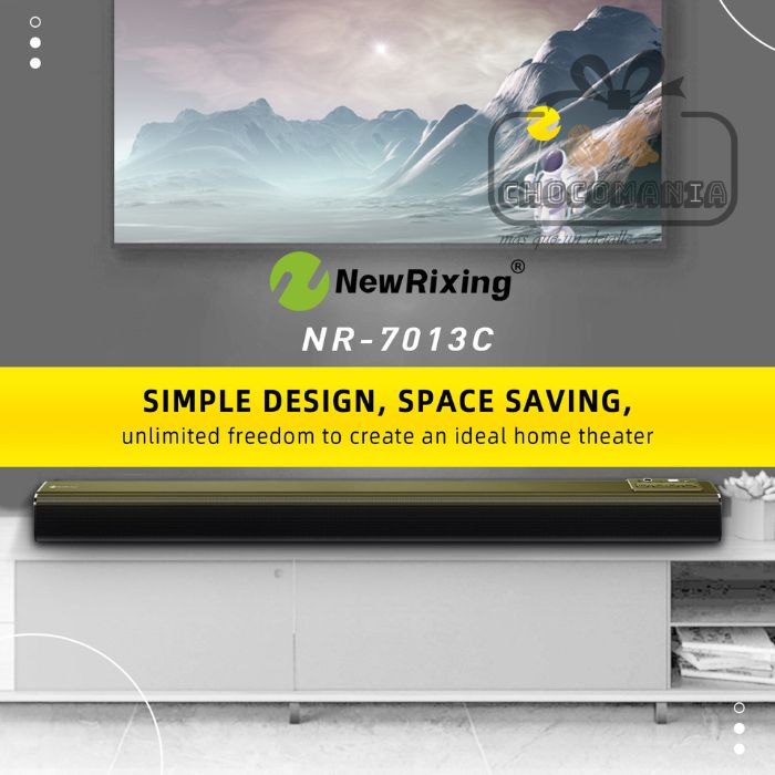 BARRA DE SONIDO RECARGABLE NEWRIXING NR-7013C