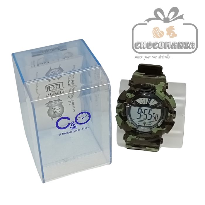 RELOJES DEPORTIVOS CAMUFLAJE