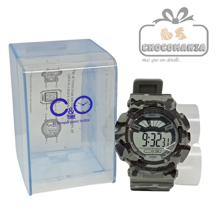 RELOJES DEPORTIVOS CAMUFLAJE