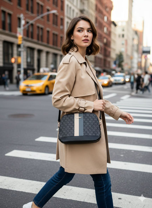 CARTERA MK PARA DAMA AZUL