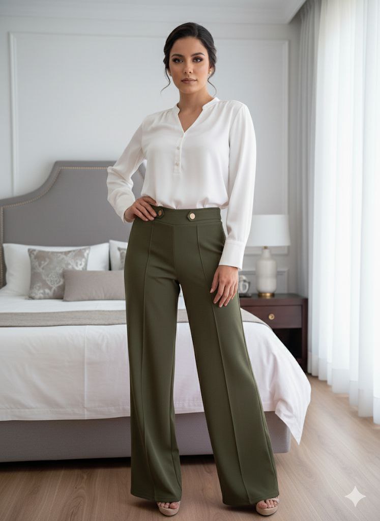 00.8 STRAIGHT LEG PANTS ONE SIZE UP TO M/L