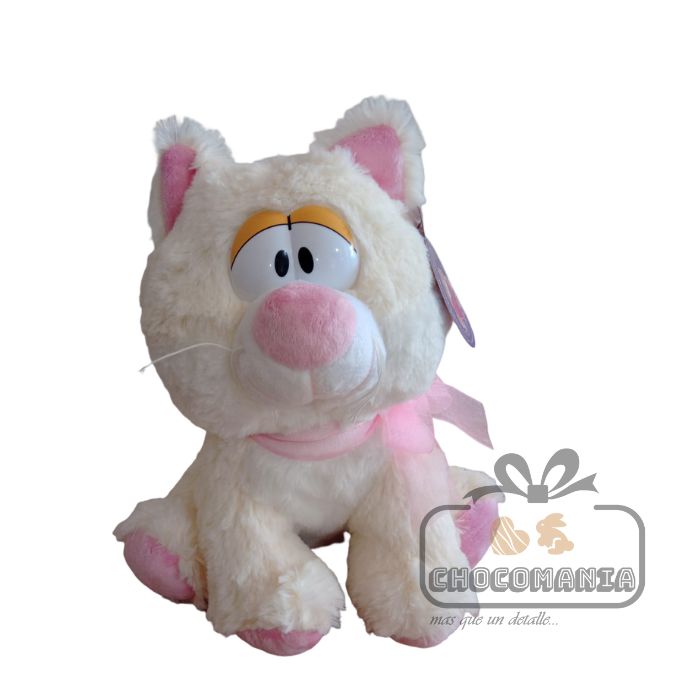 CAT PLUSH WITH PAWS 30CM (VARIOUS COLORS) UNLICENSED