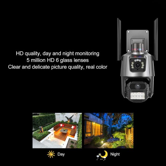 Cámara De Seguridad Robótica Para Exteriores IP66 Modelo CHE-1050