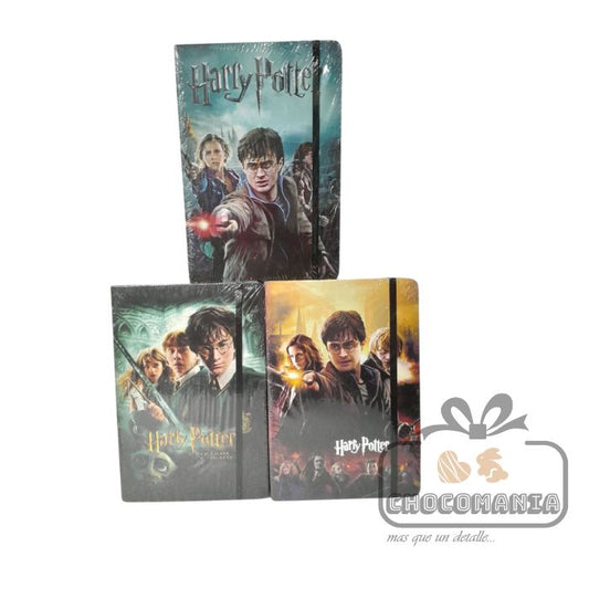 LIBRETA HARRY POTTER A5 VARIOS DISEÑOS