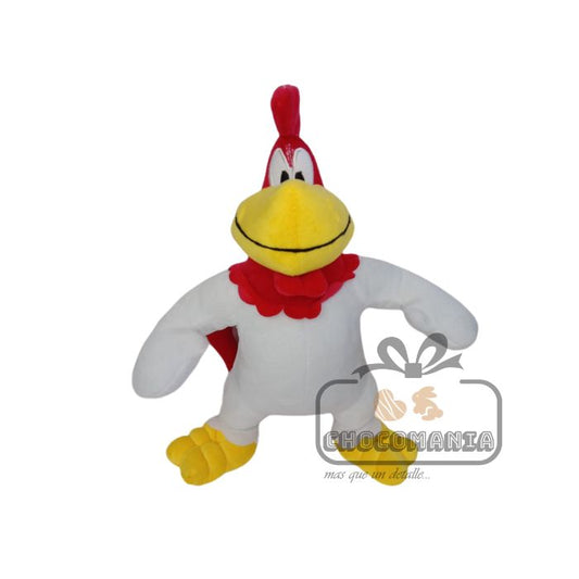 PELUCHE DE GALLO CLAUDIO 27CM SIN LICENCIA