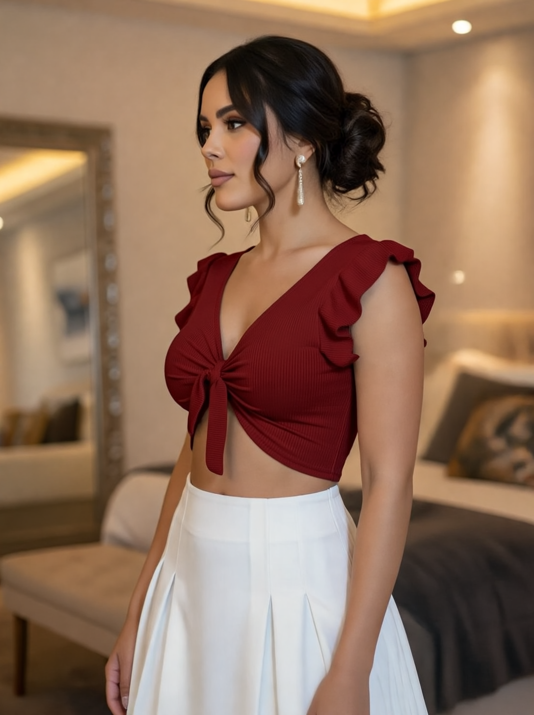 TOP DOBLE USO  TALLA UNICA HASTA UNA S