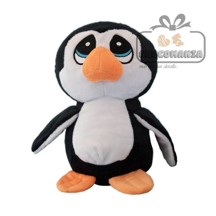 PELUCHE PINGUINO GALA 30CM SIN LICENCIA