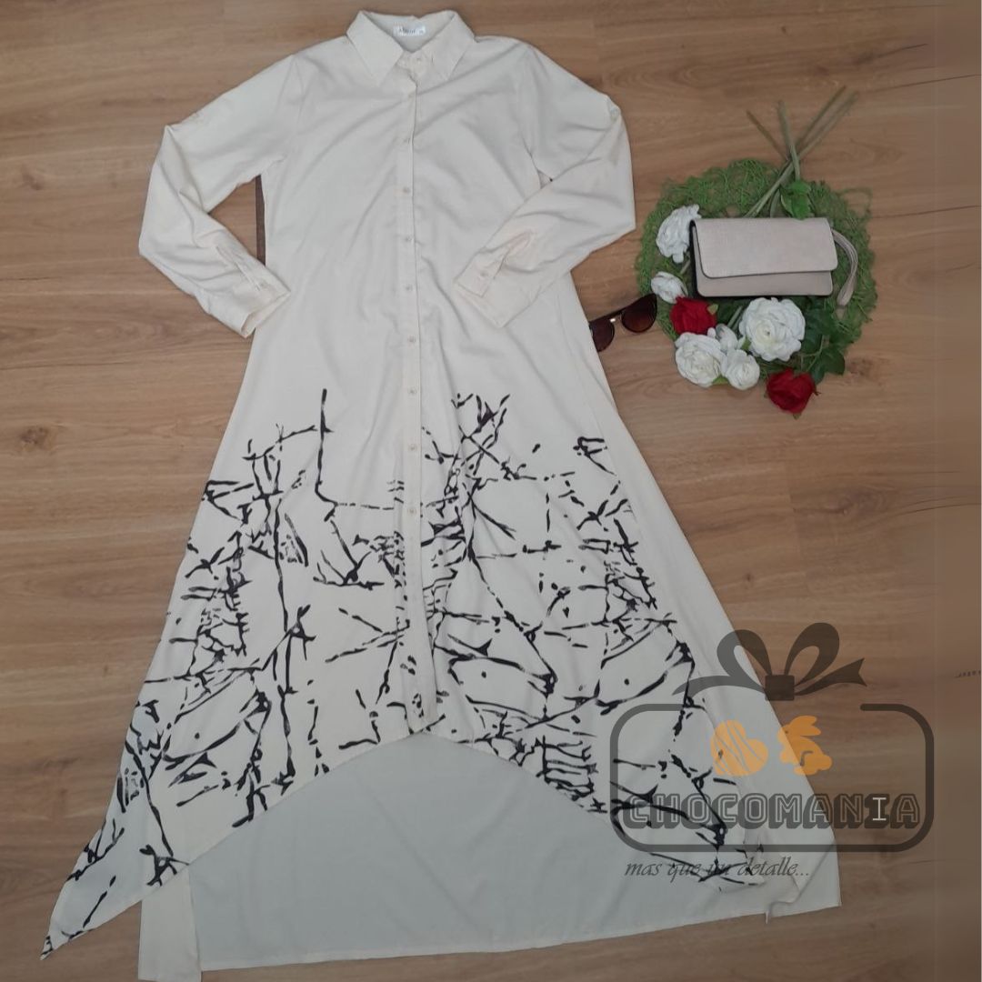 000000000.8 LONG DRESS STYLE BLUSON SIZE S/M