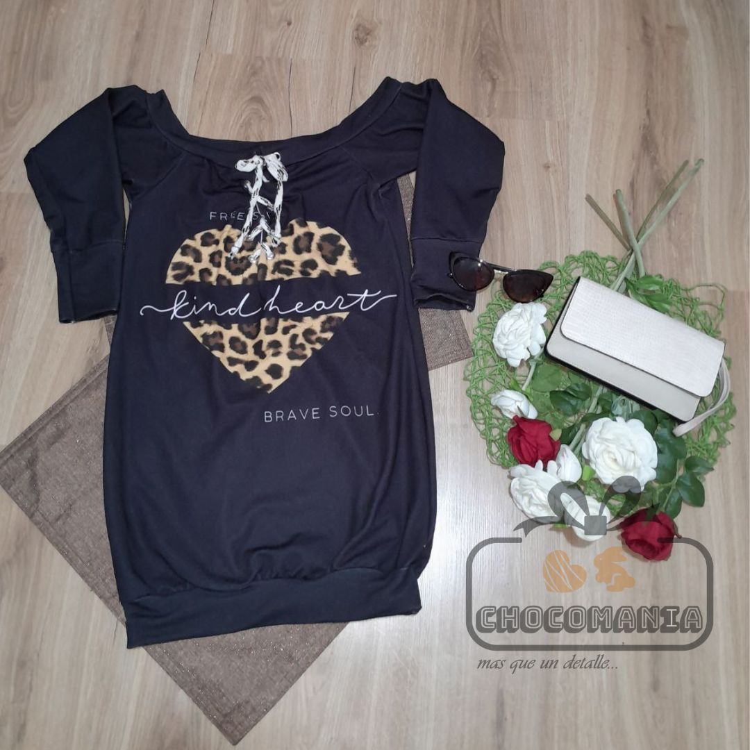 000000.9 VESTIDO DEPORTIVO CORAZON PRIN TALLA UNICA HASTA UNA M