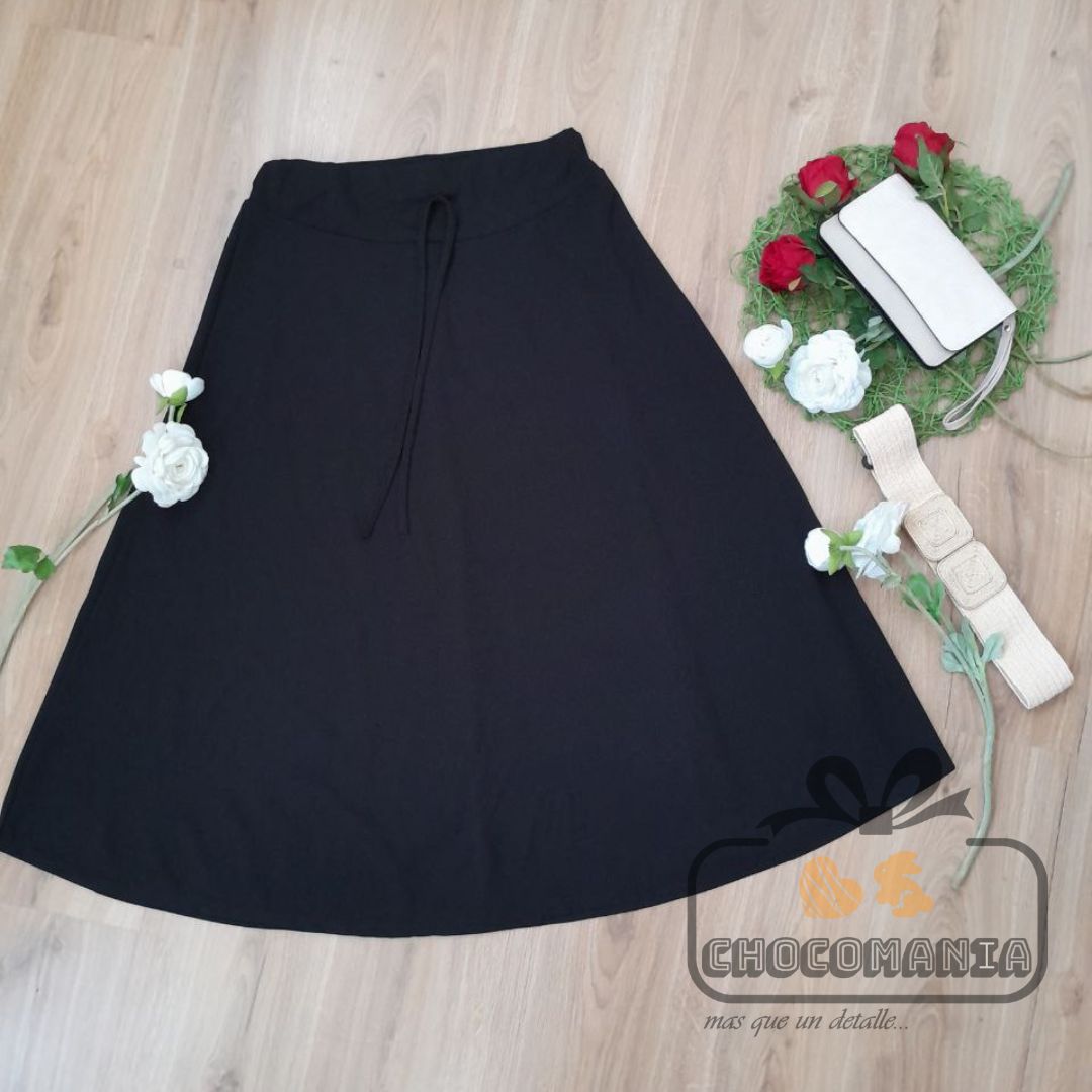 00.3 FALDA CON CORDON TALLA UNICA HASTA UNA XL