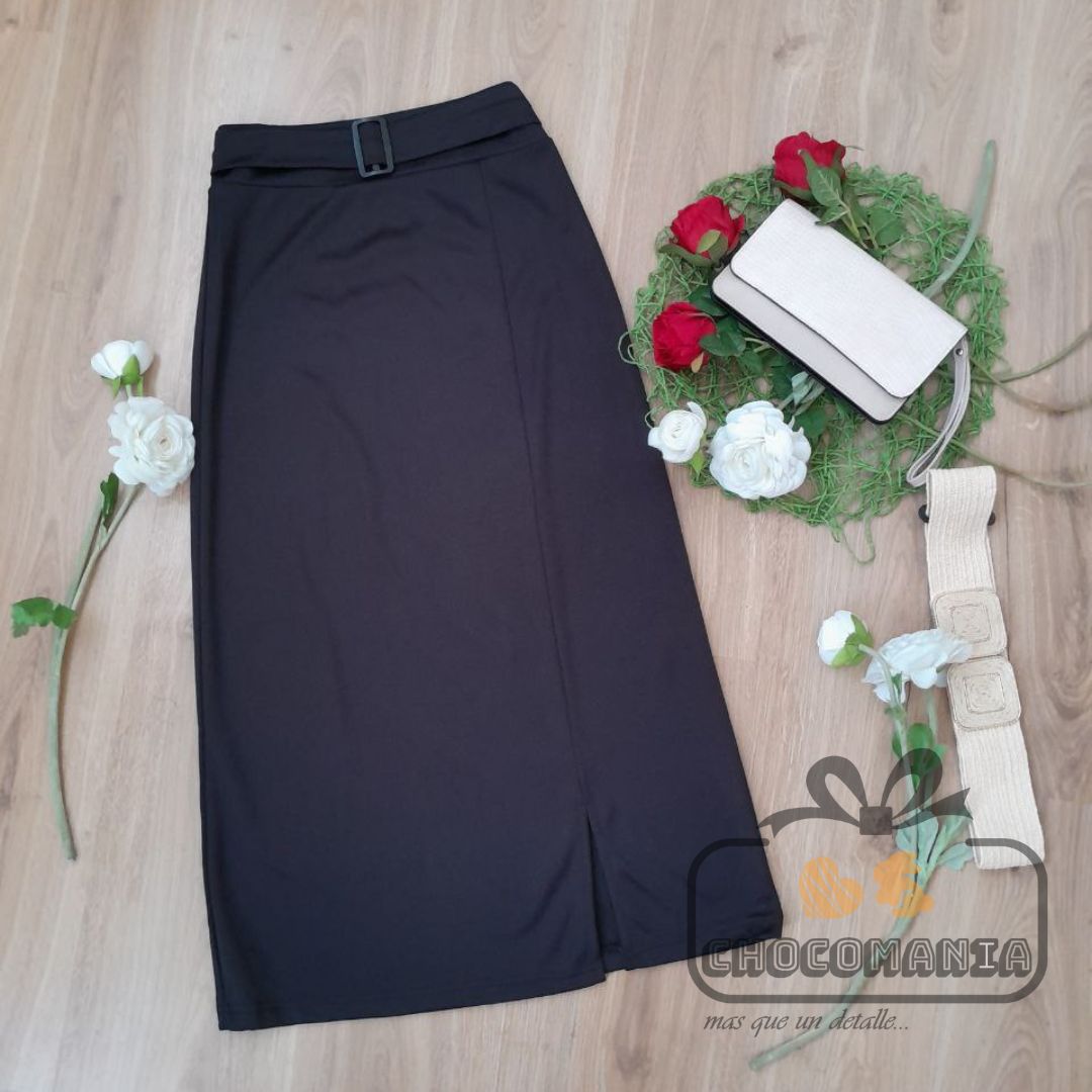 00.5 FALDA ESTILO SATINADO TALLA S
