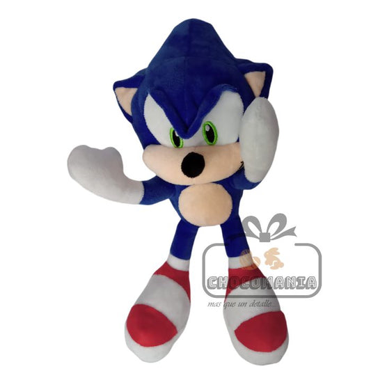 PELUCHE DE SONIC PEQUEÑO 27CM (VARIOS COLORES) SIN LICENCIA