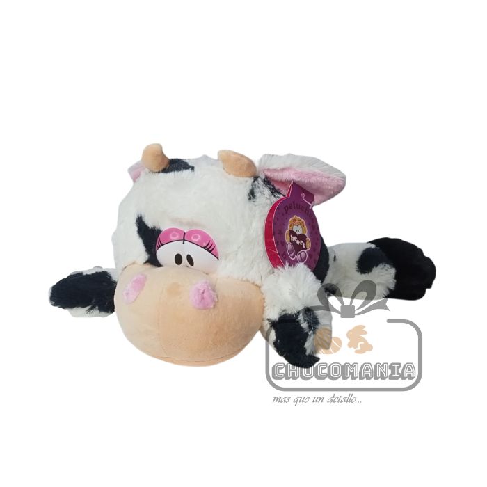 MEDIUM LYING COW PLUSH 40CM UNLICENSED