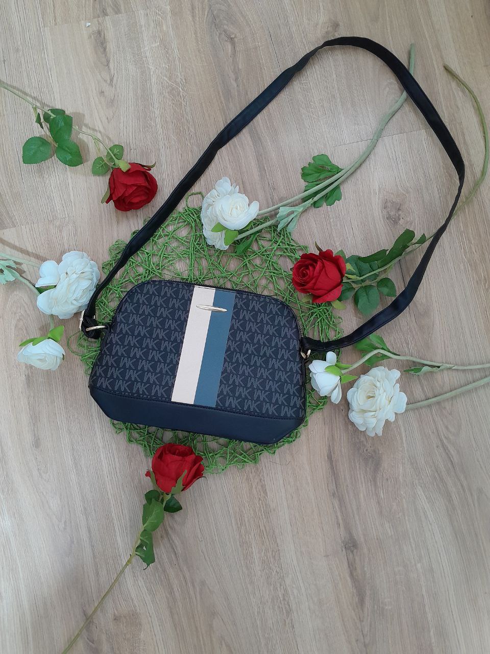 CARTERA MK PARA DAMA AZUL