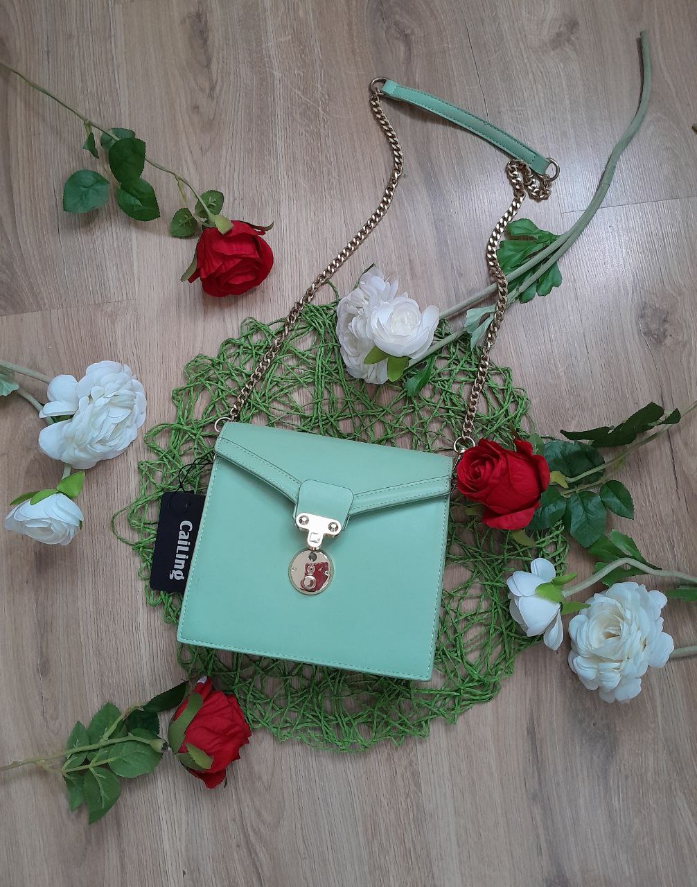 CARTERA MENTA PARA DAMA