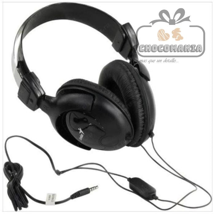 GENIUS HEADPHONES WITH MICROPHONE/VOLUME CONTROL HS-M505X