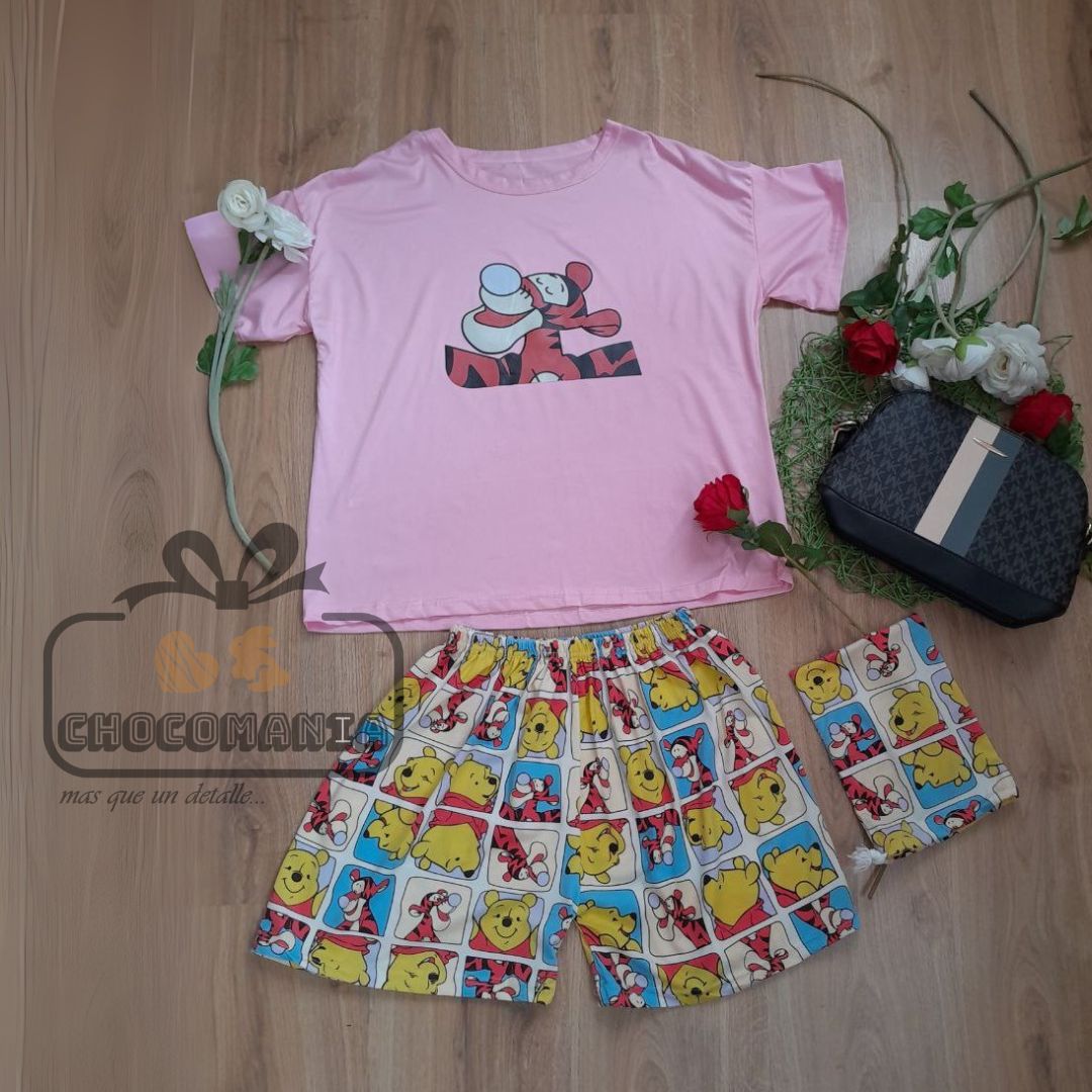 DISNEY SHORT-SLEEVED PAJAMAS WITH SHORTS