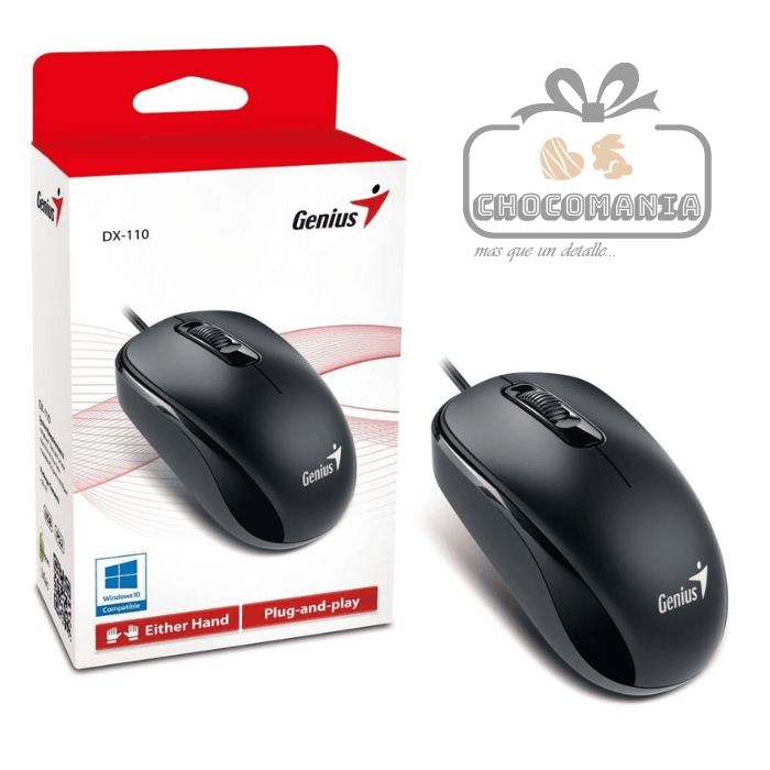 MOUSE GENIUS DX-110 3 BOTONES ALAMBRICO