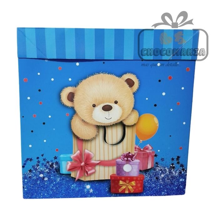 CAJA DE REGALO MEDIANA 30X30 CM VARIOS DISEÑOS