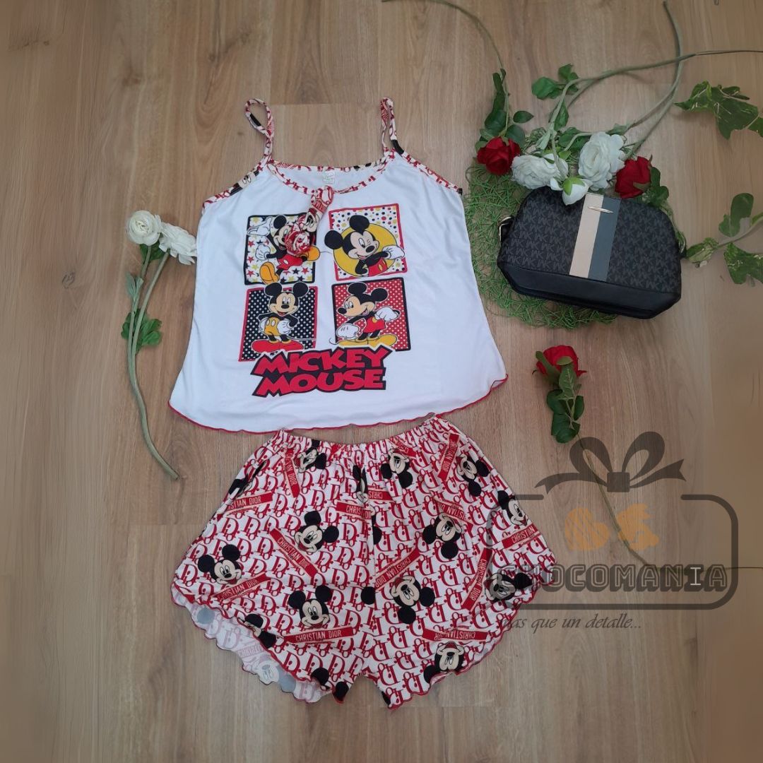 PAJAMAS WITH SHORTS VARIOUS DESIGNS