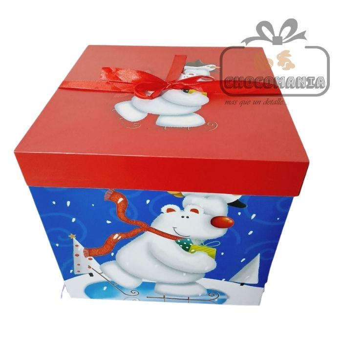 CAJA DE REGALO MEDIANA 30X30 CM VARIOS DISEÑOS