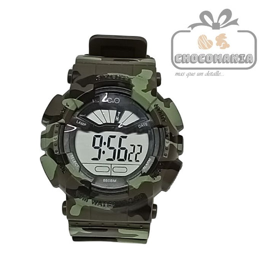 RELOJES DEPORTIVOS CAMUFLAJE