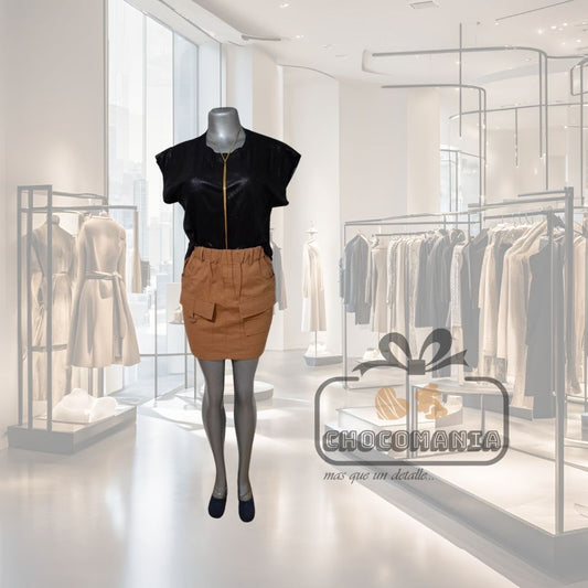 0.6 BLUSA METALIZADA E_062# TALLA L