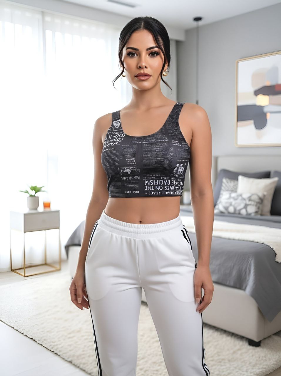 TOP CON COPAS TALLA M